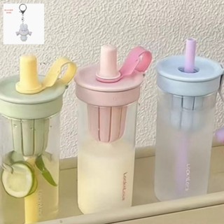 樂扣樂扣二代 奶茶杯 吸管杯 Tritan720ML 大容量水杯 隨行杯 隨手杯 手提水杯（配2條吸管）