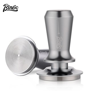 BINCOO 咖啡壓粉器 不銹鋼原力沖擊恆力壓粉錘 意式咖啡壓粉器 51/58MM