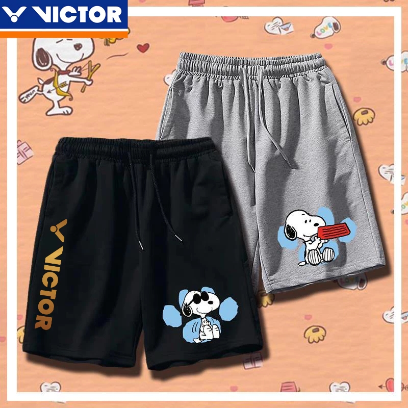 潮流新款維克多羽毛球短褲男女網眼面料速乾學生訓練比賽服運動短褲