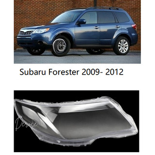 SUBARU 原裝品質前照燈罩鏡頭前照燈鏡頭適用於斯巴魯森林人 2009 2010 2011 2012 蝙蝠俠更換前照燈