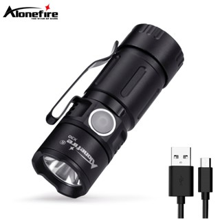 alonefire x30 xpg led手電筒強光遠射可充電超亮便攜式多功能戶外帶筆夾汽修手電筒