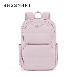 快速出貨【BAGSMART官方旗艦店】雙肩包女防水大號高中包學生雙肩包電腦包大容量揹包女旅行包