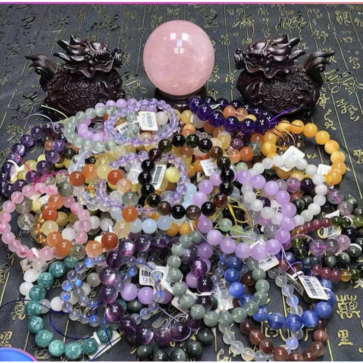 天然水晶 專拍鏈接10臺幣 原創設計 水晶手串DIY 手工飾品（僅用於特殊情況補拍，不適用於直接下單情況）