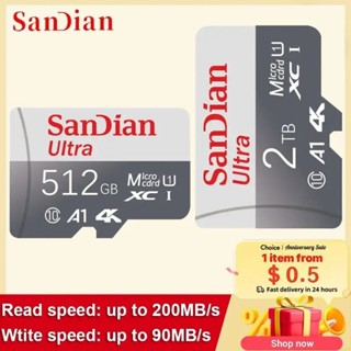 2tb 1TB Ultra SD 卡 128GB 256GB 512GB A1 Micro TF SD 卡高速快閃記憶體卡存儲
