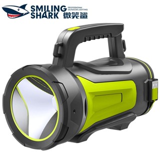 微笑鯊正品 885 led強光手電筒 多功能手提燈 4核LED探照燈 千米遠射USB充電 3檔 防水戶外露營巡邏工作照明