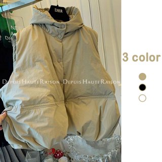 【韓系穿搭】小眾連帽羽絨服馬甲背心厚外套女2023冬季爆款