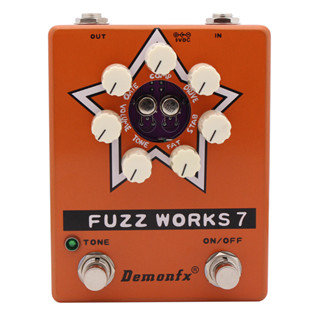 Demonfx Fuzz Works 7 吉他效果踏板絨毛效果器