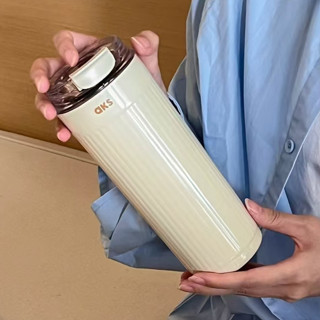 「現貨免運」熔の家 AKS咖啡環保杯550mL保溫咖啡杯316保溫杯直飲杯隨手杯冰霸杯酷冰杯保冰杯辦公杯情侶杯父親節禮物