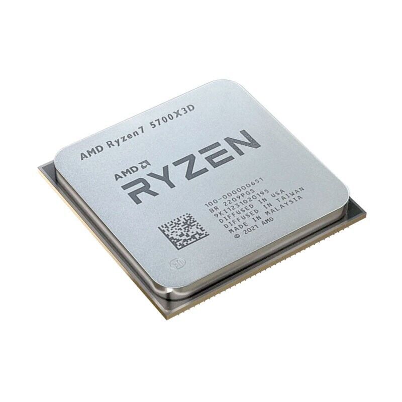 R7 5700X3D B2 遊戲處理器 8 核 4.1GHz 7NM CPU 插槽 AM4 適用於 AMD Ryzen