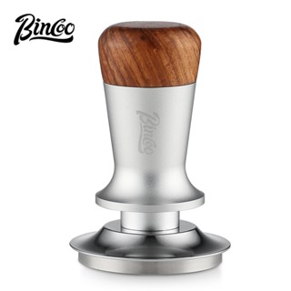 BINCOO 咖啡壓粉錘 恆力不銹鋼填壓錘 咖啡機意式彈力壓粉器 51MM/58MM