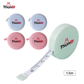 Thunlit 兒童捲尺 1.5m 可伸縮迷你可愛便攜式英寸測量裁縫捲尺身體測量批發