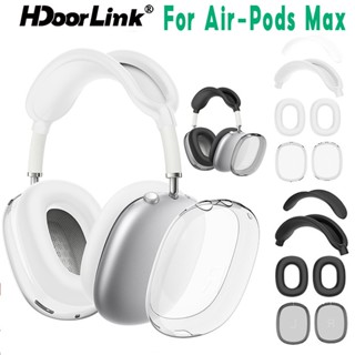 【現貨】Hdoorlink 矽膠四件套 Air-Pods Max 耳機保護套 TPU透明套 防震保護殼 頭帶套耳墊耳罩