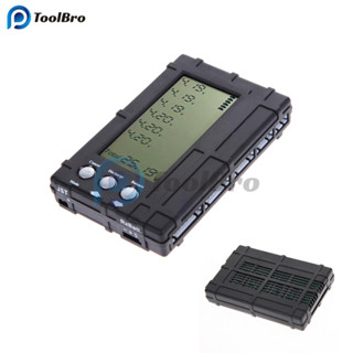 3 合 1 2-6S LiPo / LiFe 電池平衡器電壓表測試儀 LCD 顯示註冊記錄 JST 連線器用於 RC F