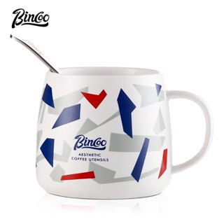 BINCOO 陶瓷咖啡杯 高檔精緻創意馬克杯 咖啡專用杯 拿鐵杯 下午茶杯 500ML