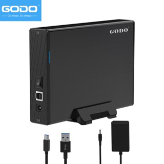 GODO 3.5 吋 RAID硬碟盒USB3.0 轉 3.5 吋 SATA 硬碟 RAID 外接盒