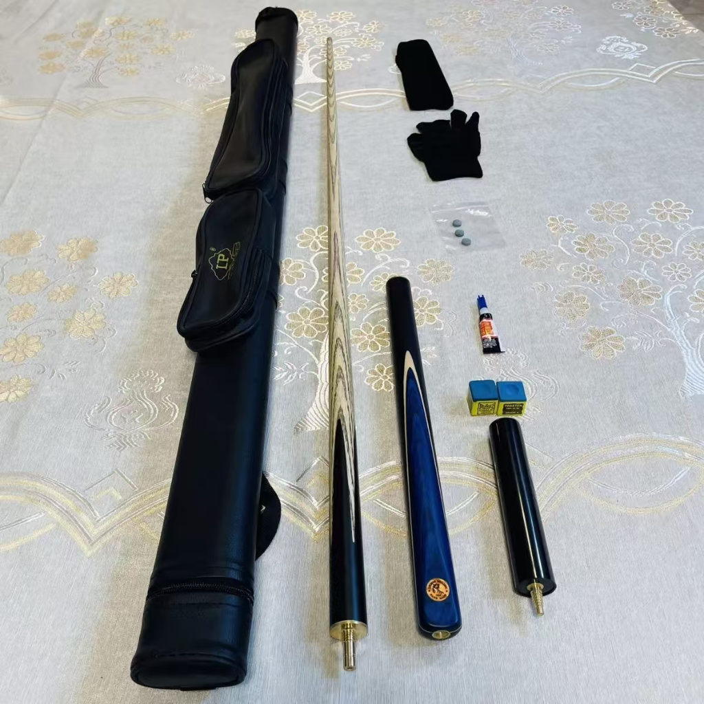 正品DLP檯球杆小頭杆中頭波茨杆中式黑八分體手工杆斯諾克桌球杆