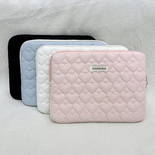 韓系ins愛心款筆電包 筆電13 14 15 16英寸 MacBook Air Pro 小眾設計感電腦包 女生包