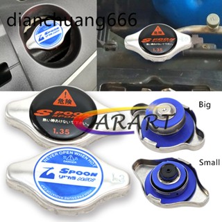 SpOON耐高溫汽車散熱器蓋 1.3kg/cm 鋁合金通用 大頭/小頭 水箱散熱器蓋適用於本田思域飛度