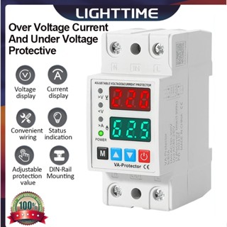 40a 63A Din 導軌 230V 可調過壓和欠壓保護雙顯式保護器繼電器監視器過流保護