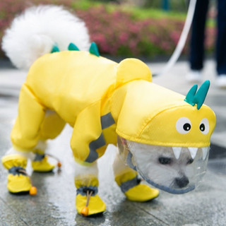 【catbeauty寵物館】 寵物雨衣 小狗狗雨衣四腳防水全包 泰迪雨披寵物雨天衣服 小型中型犬比熊博美