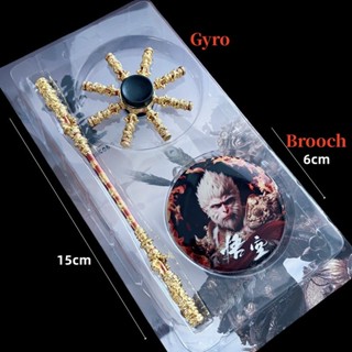 1套 黑色神話 悟空 武器 孫悟空 魔法金箍棒 遊戲金屬模型 玩具 兒童 聖誕 新年 禮物