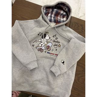 【BANKO】連帽上衣 帽T 連帽大學T 卡通大學T 美式秋季女裝寬鬆刺繡薄款復古連帽長袖大學T