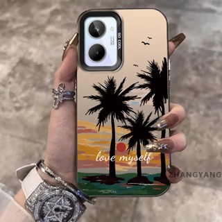 Realme 10 4G realme 10 5G 10 Pro 4G 矽膠磨砂材質手機殼美學精美風景新設計圖案TPU軟