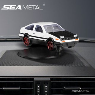 SEAMETAL AE86汽車漂移裝飾儀表板漂移自動旋轉逼真模型汽車儀表板裝飾擺件