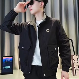 2024春秋痞帥潮流高街潮牌夾克男 高階感短版外套男m-3xl