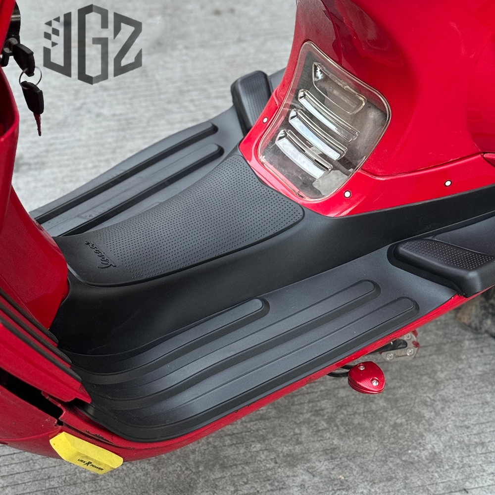 【金剛蛛】Vespa S125 Lx125 腳踏墊 機車改裝 橡膠 防滑 踏板墊 防刮墊 腳踏板墊