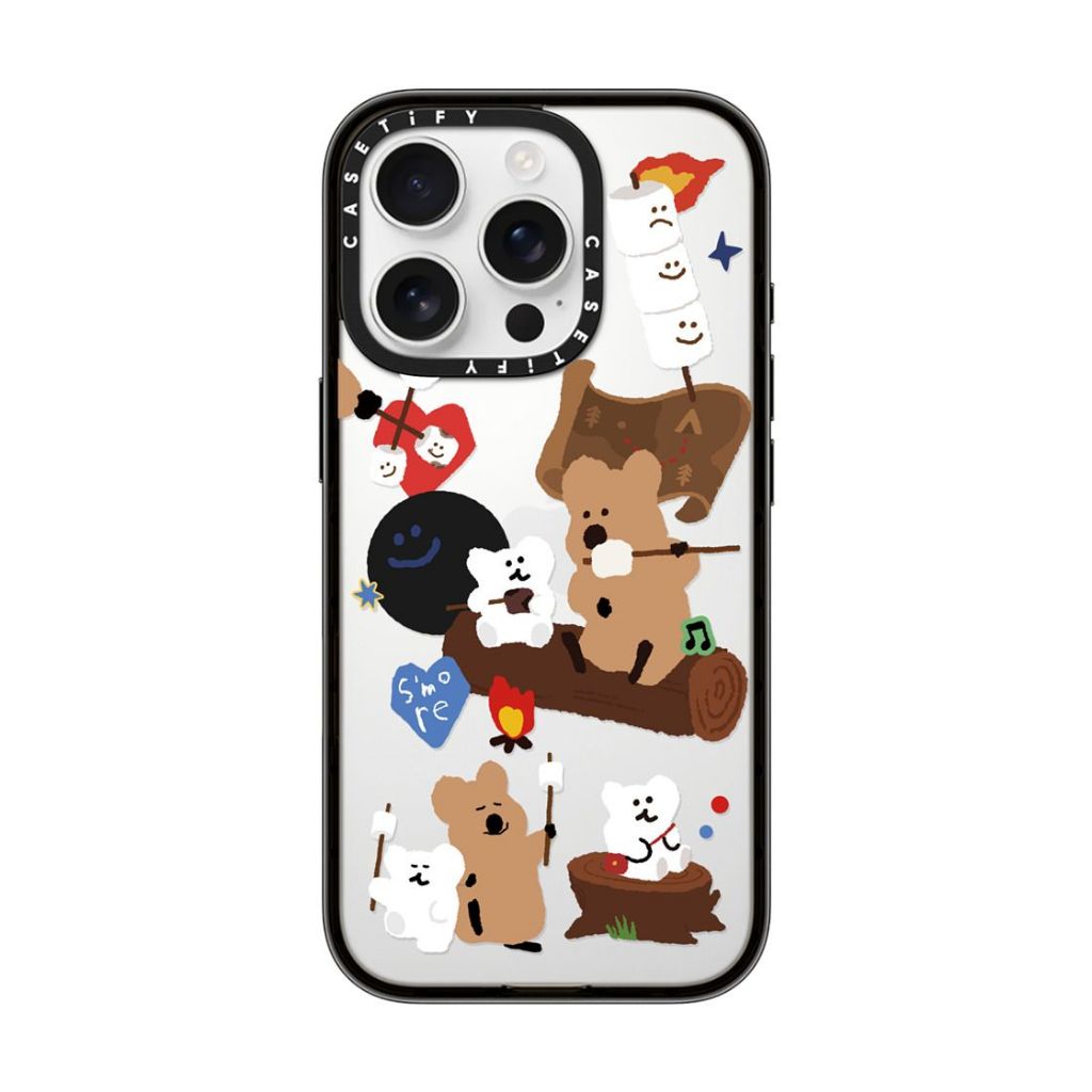 CASETiFY 保護殼 iPhone 16Pro/16 Pro Max 棉花糖短尾矮袋鼠 S'more !