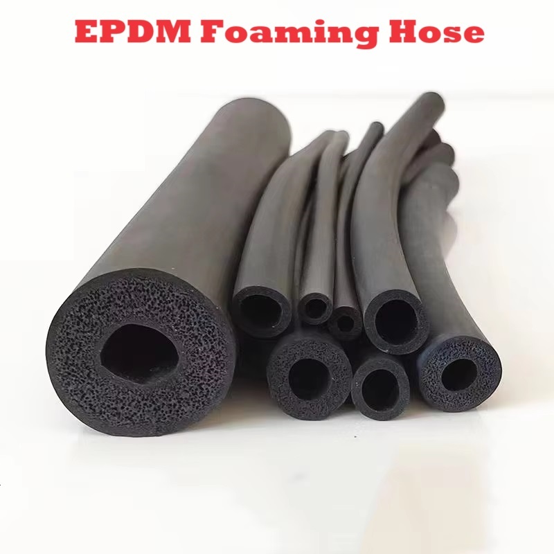 EPDM發泡管空心O型三元乙丙發泡條插入式三元乙丙橡膠發泡空心條 EPDM發泡軟管