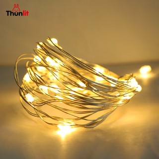 Thunlit 螢火蟲小夜燈 5 件/1 件 3 種模式 LED 燈串童話燈防水室內外聖誕裝飾燈