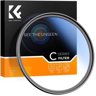 K&F Concept 37-82mm UV保護濾鏡 藍膜濾鏡 18層鍍膜 鏡頭保護濾鏡 超薄濾鏡 索尼佳能鏡頭保護濾鏡