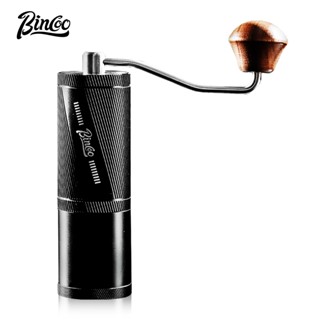 BINCOO 旅行者SM10帶篩網手搖磨豆機 咖啡豆手動研磨機 意式家用磨豆機