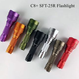 Convoy C8+ 手電筒帶 SFT-25R LED 野營登山燈 6500K 白光