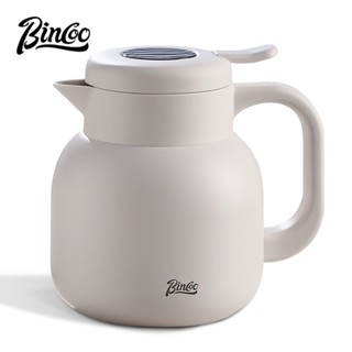 BINCOO 316 不銹鋼茶壺保溫咖啡壺真空保溫壺帶過濾器,適用於家庭和辦公室 1L/1.5L