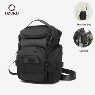Ozuko 落腿包多口袋戶外摩托車騎行防水腰包