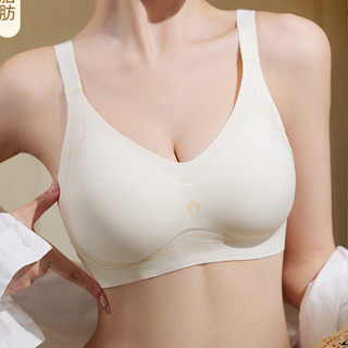 無痕軟支撐內衣女集中爆乳防下垂無鋼圈內衣罩