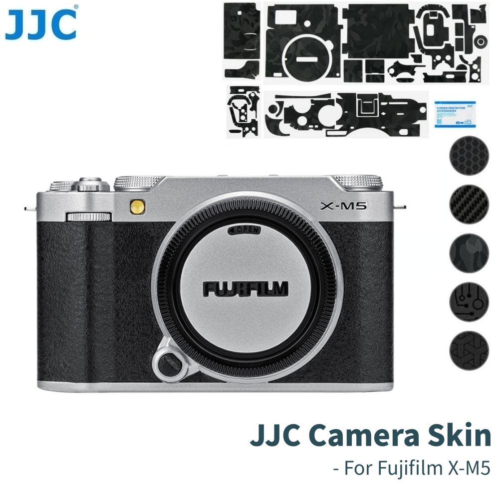 JJC SS-XM5 富士相機防刮包膜貼膜 FUJI Fujifilm X-M5 機身保護膜裝飾貼紙配件