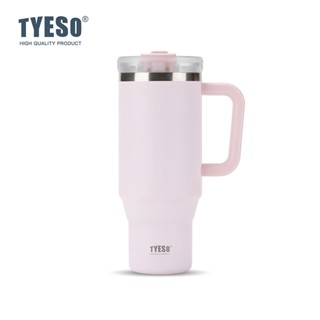 Tyeso TS-8866/TS-8868 真空保溫杯保溫冷熱帶手柄多用途帶吸管提手瓶裝