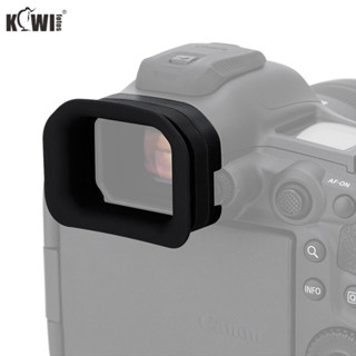 Kiwifotos 相機眼罩 佳能 Canon EOS R5 Mark II R5II 專用 矽膠取景器保護罩, 替代佳