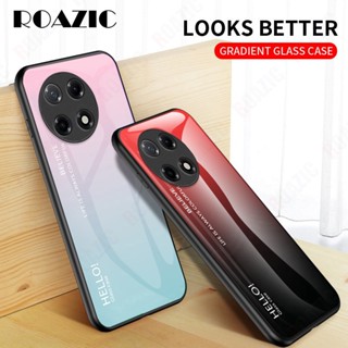 Tecno Camon 30S 漸變彩色鋼化玻璃硬背軟邊手機殼 SLS01 手機殼