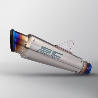 51mm 摩托車排氣修改不銹鋼尾管 SC 專案半藍色消音器帶 DB Killer 用於 R15 MT03 MT07 CB