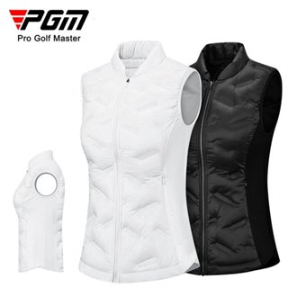 PGM 高爾夫女裝羽絨馬甲外套秋冬季保暖鴨絨填充舒適立領golf女裝 YF749