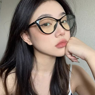 蝴蝶框眼鏡復古時尚個性潮流配飾眼鏡女