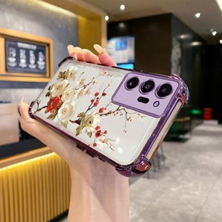 SAMSUNG 三星 note 20 手機殼軟殼矽膠防震保護套新設計美學可愛花卉梔子花 SJZZH01