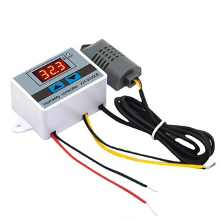 Xh-w3005 DC 12V 24V AC 110-220V 10A 數字濕度控制器濕度計控制開關 0~99%RH 帶