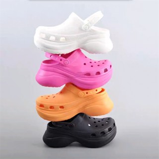 Crocs 厚底高跟鞋 / Crocs 女士沙灘休閒鞋 206302