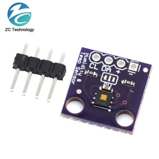 Hdc1080 模組低功耗,GY-213V-HDC1080 高精度數字濕度傳感器,帶溫度傳感器,適用於 Arduino